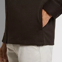 Van Heusen Mens Mock Neck Long Sleeve Layered Sweaters