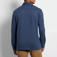 Van Heusen Mens Mock Neck Long Sleeve Layered Sweaters