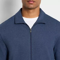 Van Heusen Mens Mock Neck Long Sleeve Layered Sweaters