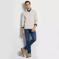 Van Heusen Mens Mock Neck Long Sleeve Pullover Sweater