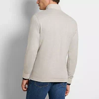 Van Heusen Mens Mock Neck Long Sleeve Pullover Sweater