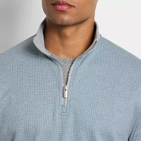 Van Heusen Mens Mock Neck Long Sleeve Pullover Sweater