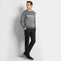 Van Heusen Mens Crew Neck Long Sleeve Pullover Sweater