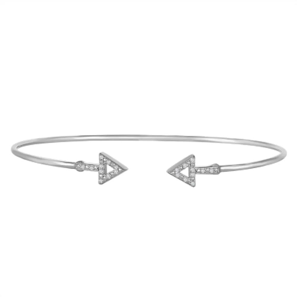 1 Carat T.W. Diamond Sterling Silver Bracelet