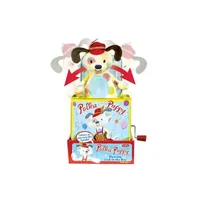 Schylling Polka Puppy Jack In Box Stuffed Animal