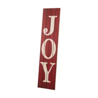 42" Christmas Wooden JOY Porch Sign