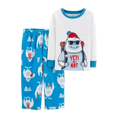 Carter's 2-Pc. Pajama Set - Toddler Boys Toddler Boys 2-pc. Pant Pajama Set