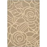 Courtyard Transitional Rose Indoor/Outdoor Rectangular Rugs