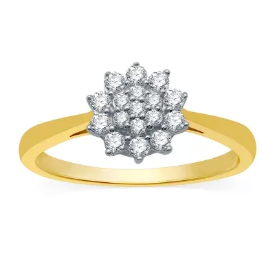 (H-I / I1) 1 CT. T.W. Lab Grown White Diamond 10K Gold 3-pc. Jewelry Set