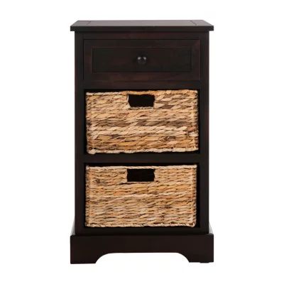 Carie 3-Drawer Storage End Table