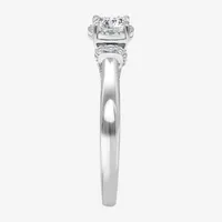 (I / I1) Womens 1 CT. T.W. Lab Grown White Diamond 10K or 14K Gold Round Solitaire Engagement Ring