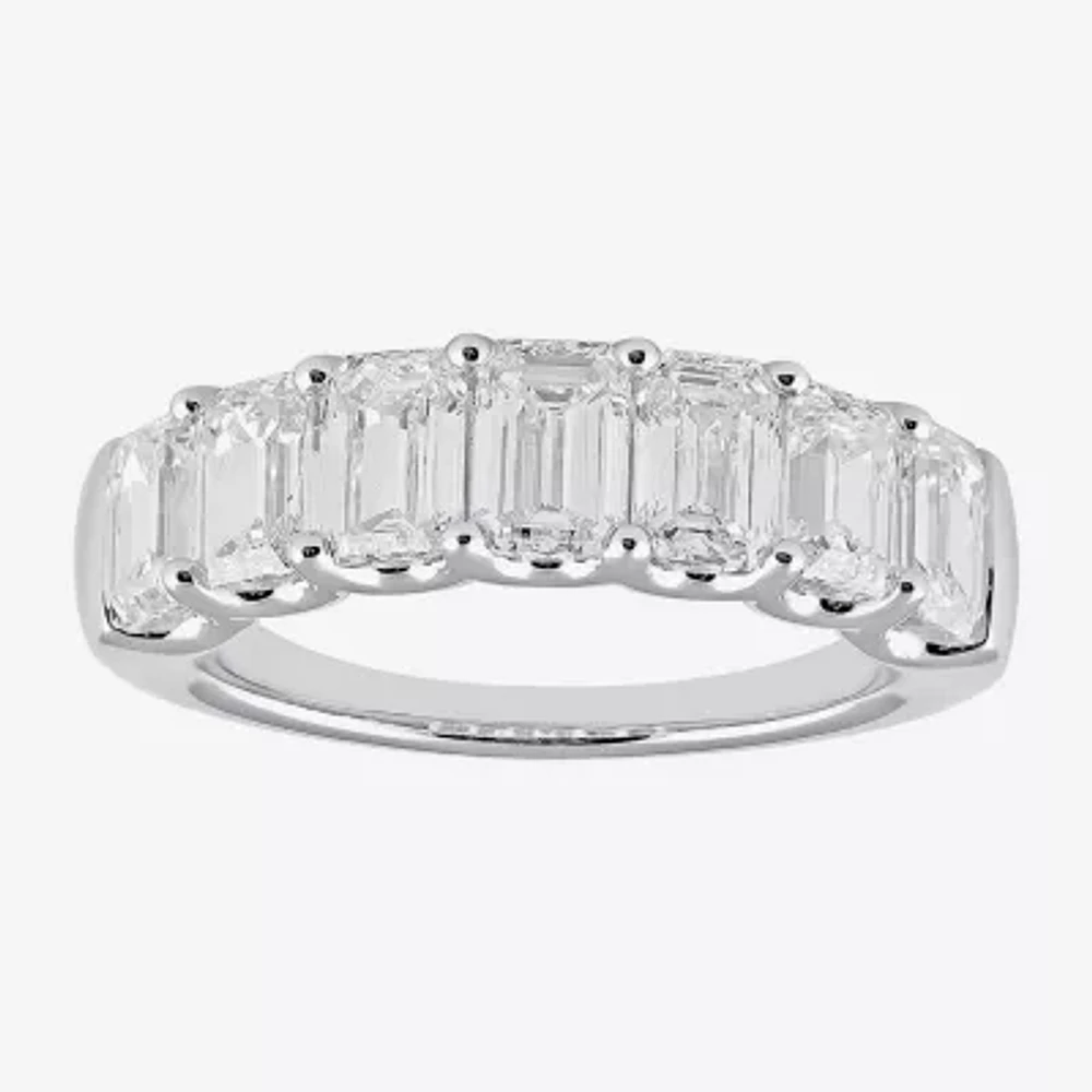 7-Stone (G / Vs2) 3 CT. T.W. Lab Grown White Diamond 14K Gold Anniversary Wedding Band