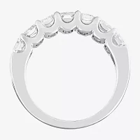 7-Stone (G / Vs2) 3 CT. T.W. Lab Grown White Diamond 14K Gold Anniversary Wedding Band