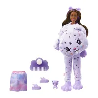 Barbie Cutie Reveal Doll With Teddy Bear Plush Costume