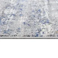 Madison Park Marie 2'7"x7' Soft Textural Abstract Machine Woven Skid Resistant Indoor Rectangular Runner