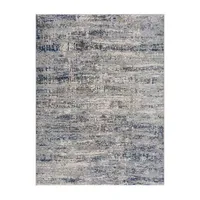 Madison Park Marie 4'x6' Soft Textural Abstract Machine Woven Skid Resistant Indoor Rectangular Accent Rug