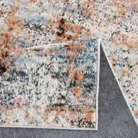 Madison Park Amelia Abstract Machine Woven Skid Resistant Indoor Rectangular Area Rug