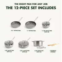 GreenPan Chatham Stainless Steel 12-pc. Cookware Set