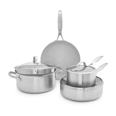 GreenPan Venice Pro Stainless Steel 7-pc. Cookware Set