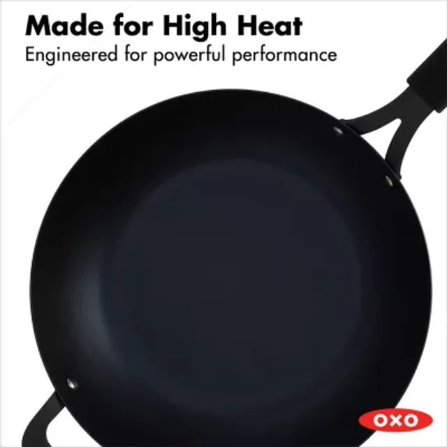 Infuse Carbon Steel 14 Non-Stick Wok, Color: Black - JCPenney