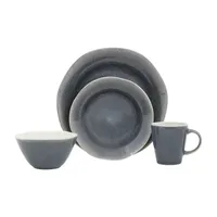 Baum Norte Grey 16-pc. Ceramic Dinnerware Set