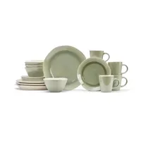 Baum Norte Sage 16-pc. Ceramic Dinnerware Set