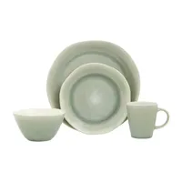 Baum Norte Sage 16-pc. Ceramic Dinnerware Set