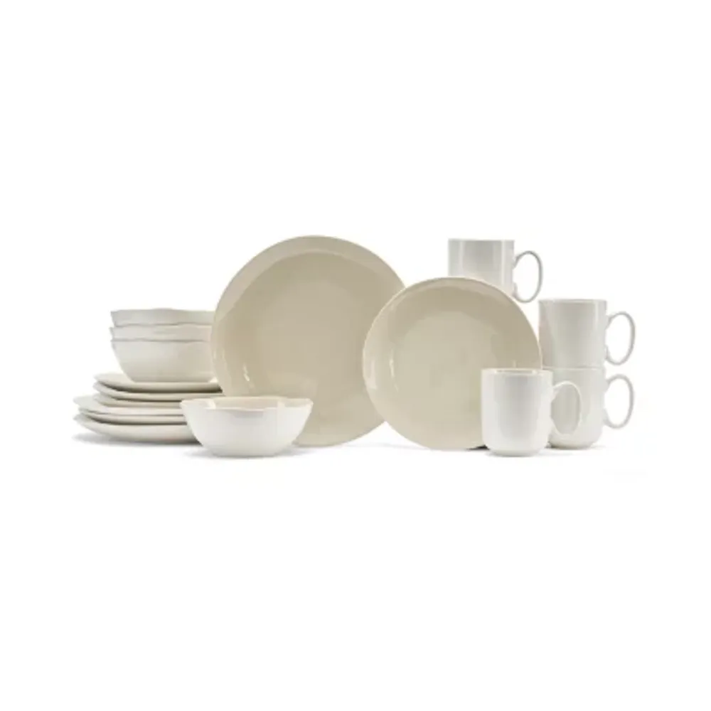 Baum Harmony Natural 16-pc. Ceramic Dinnerware Set