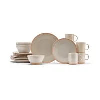 Baum Sahara Sand 16-pc. Ceramic Dinnerware Set