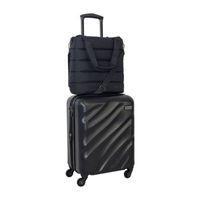 Geoffrey Beene Puffer 2-pc. Hardside Luggage Set