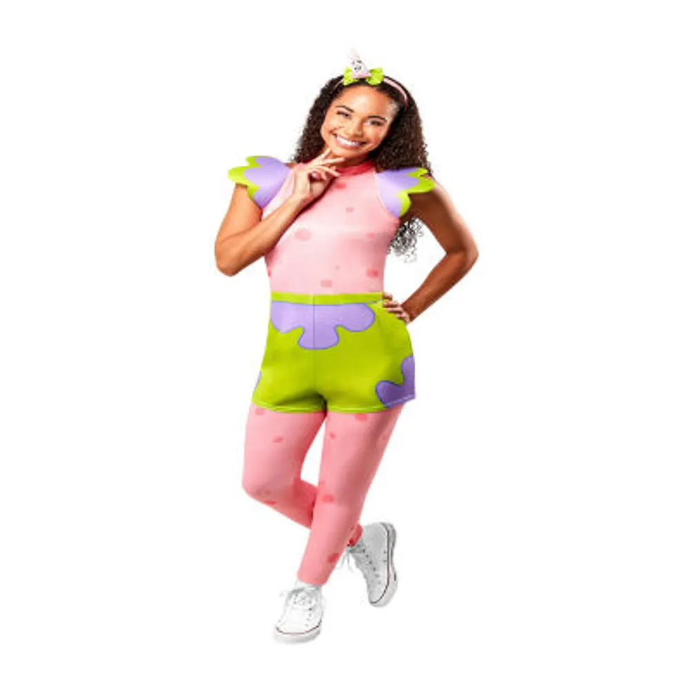 Womens Patrick Star Spongebob 3-pc. Costume