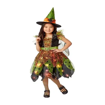 Girls Witches & Wizards Light-Up Fairy 2-pc. Costume