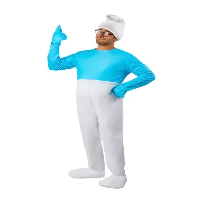 Unisex Adult Brainy Smurf Smurfs 4-pc. Costume