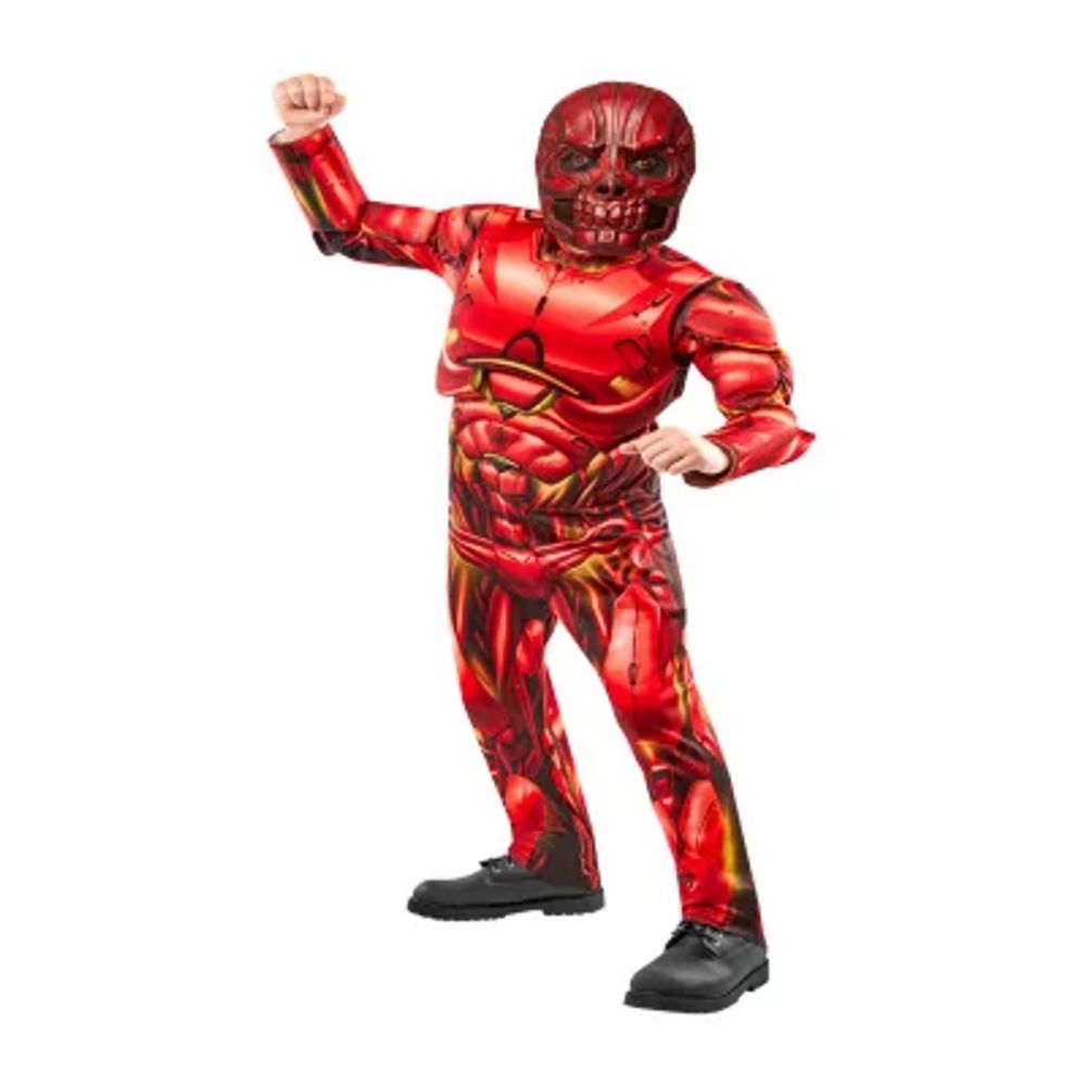 Little & Big  Boys Mortal Kombat Red Cyborg 2-pc. Costume