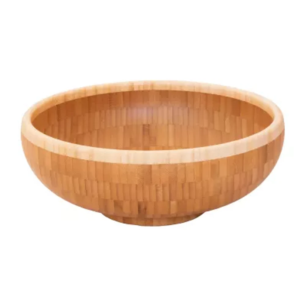 Totally Bamboo 10" Classic Wood Salad Bowl