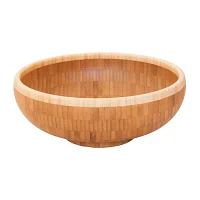 Totally Bamboo 10" Classic Wood Salad Bowl