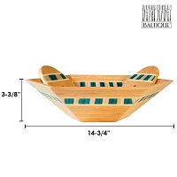 Totally Bamboo Mykonos 14" Wood Salad Bowl