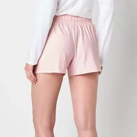 Jaclyn 2pk Womens Knit 2-pc. Pajama Shorts