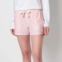 Jaclyn 2pk Womens Knit 2-pc. Pajama Shorts