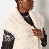 Ryegrass Lightweight Womens Vest Faux Fur Coat