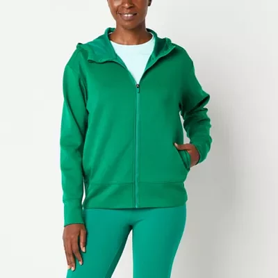 Xersion Womens Scuba Long Sleeve Hoodie