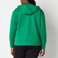 Xersion Plus Womens Long Sleeve Hoodie