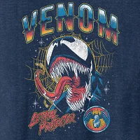 Big and Tall Mens Crew Neck Short Sleeve Regular Fit Venom Graphic T-Shirt