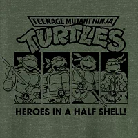 Big and Tall Mens Crew Neck Short Sleeve Regular Fit Teenage Mutant Ninja Turtles Graphic T-Shirt