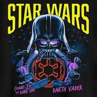 Big and Tall Mens Crew Neck Short Sleeve Regular Fit Star Wars Graphic T-Shirt