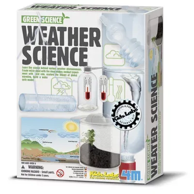 4m Kidslabs Weather Science Kit - Stem Discovery Toy