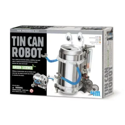 4m Tin Can Robot Scient Kit - Stem Discovery Toy