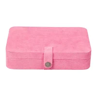 Mele and Co Maria Pink Jewelry Travel Case