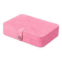 Mele and Co Maria Pink Jewelry Travel Case