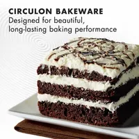 Circulon® Nonstick Bakeware, 9x13-Inch Cake Pan, Chocolate